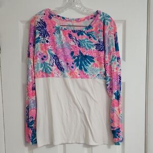 Lilly Pulitzer Multicolor Floral Top